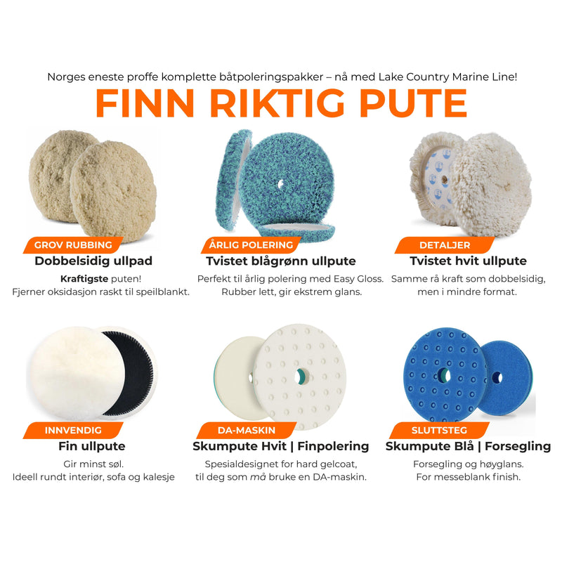 Last inn bildet i Gallery Viewer, Flat Tvistet Ullpute Premium | Lett rubbing - Mindre hologrammer | Lake Country