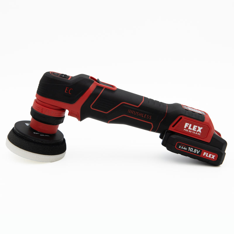 Last inn bildet i Gallery Viewer, Roterende og oscillerende Flex PXE 80 10.8-EC/2,5 Sett Batteridreven | Poler trange plasser