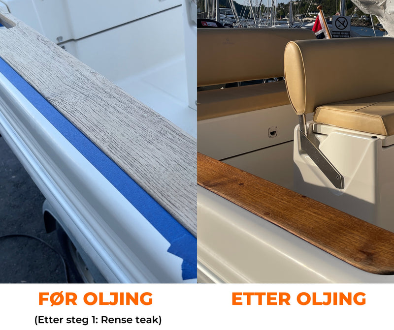 Last inn bildet i Gallery Viewer, Matt Chem Wonder Oil Teck - Steg 3: Teakolje