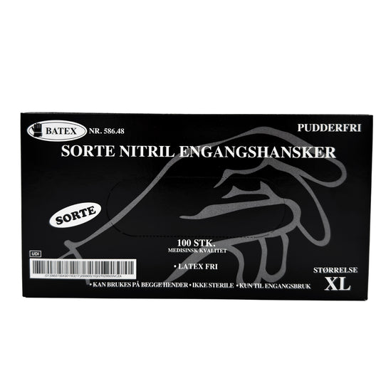 Nitrilhansker Engangs | Til syre | 100stk