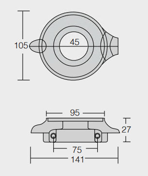 Last inn bildet i Gallery Viewer, Sink Volvo Penta 130/150 Seildrev