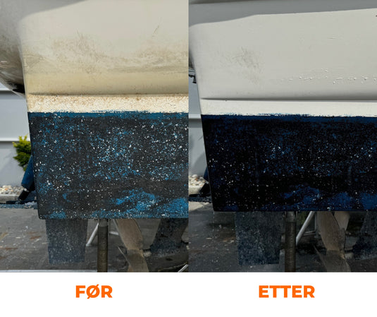 cleanbat gel gulning i vannlinje