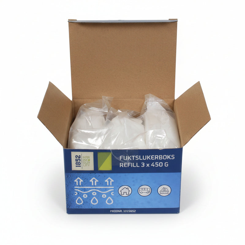 Last inn bildet i Gallery Viewer, 1852 Fuktslukerboks refill 3 x 450 g