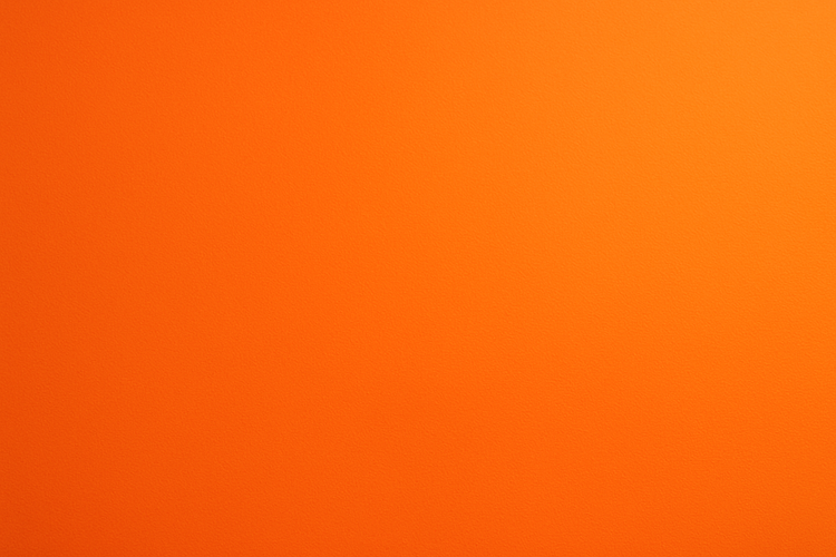 orange background matching our orange colour on the website