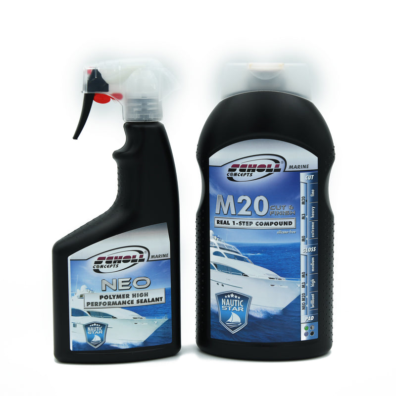 Last inn bildet i Gallery Viewer, Scholl Marine M20 Real 1-step Finishing Compound (For maskinpolering)