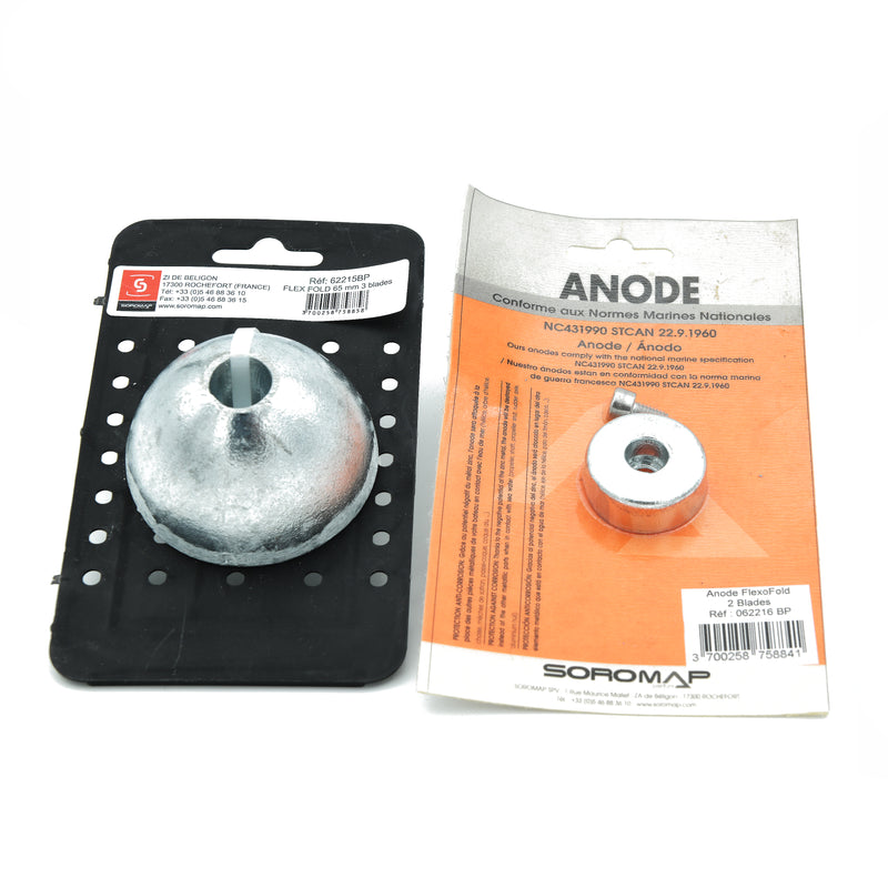 Last inn bildet i Gallery Viewer, Sinkanode for Flexofold (2 og 3 blader propell)