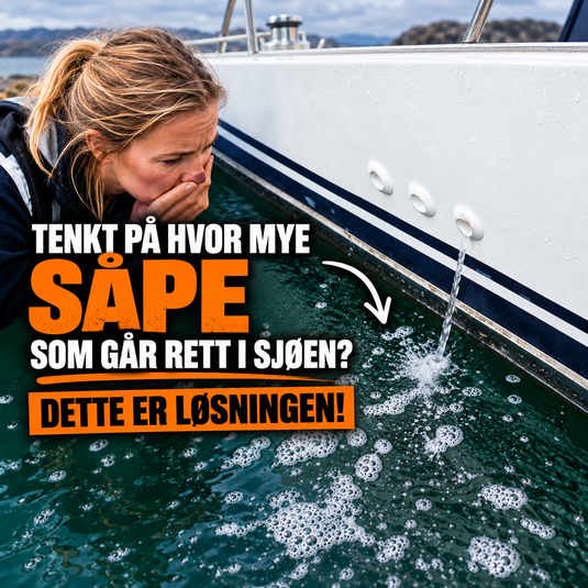 Miljøvennlige såper som er trygge å skylle ut i sjøen!