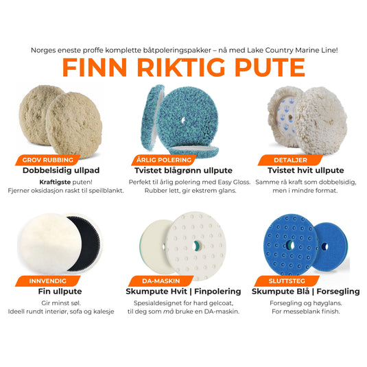 Puteguide - Årets poleringsputer til båt 2026