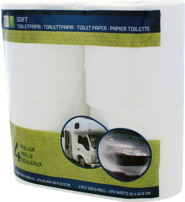 Toalettpapir | Lettoppløselig til båt, bobil og hytte