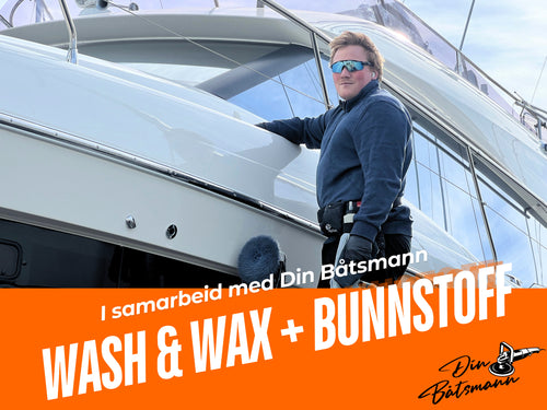 Serviceløft Båtpleie | Wash & Wax + Bunnstoff | Samarbeid med Din Båtsmann AS