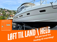 Båtløft | Løfte båt til land | Fredag til mandag