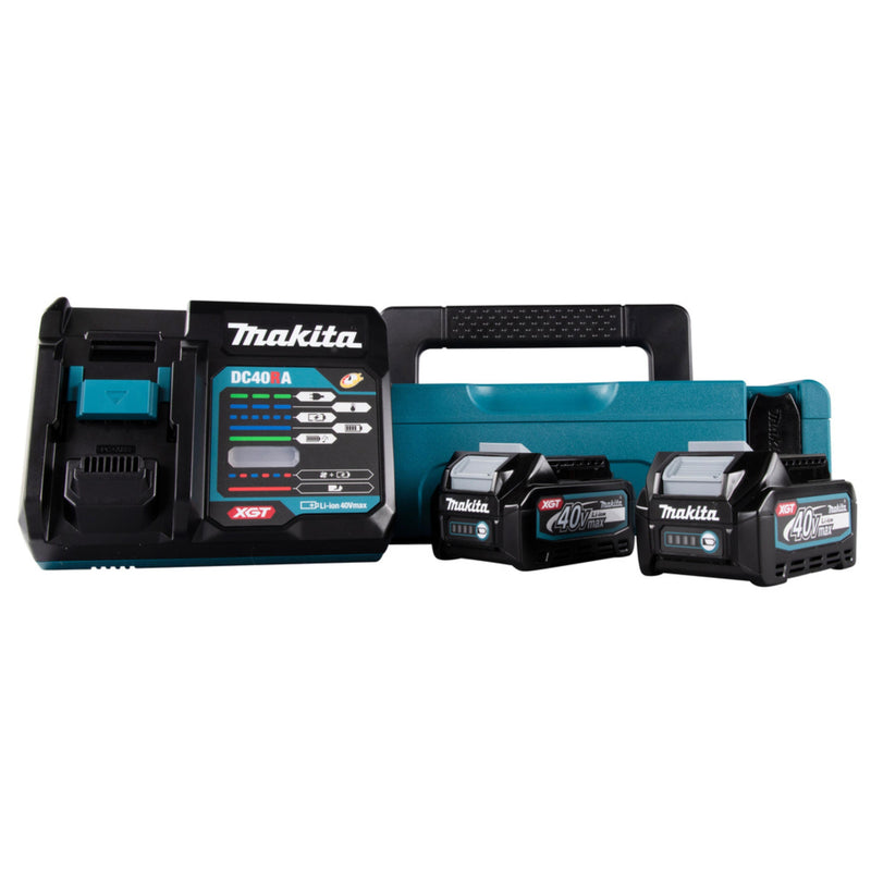 Last inn bildet i Gallery Viewer, Makita batterisett med lader | 40V 2x2.5Ah LI-ION
