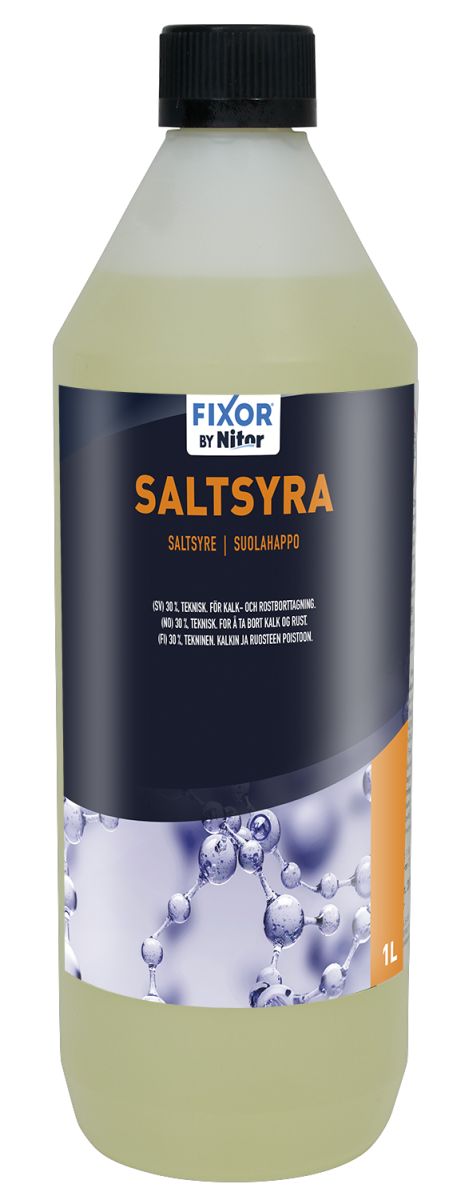 Saltsyre 30% (1 liter)