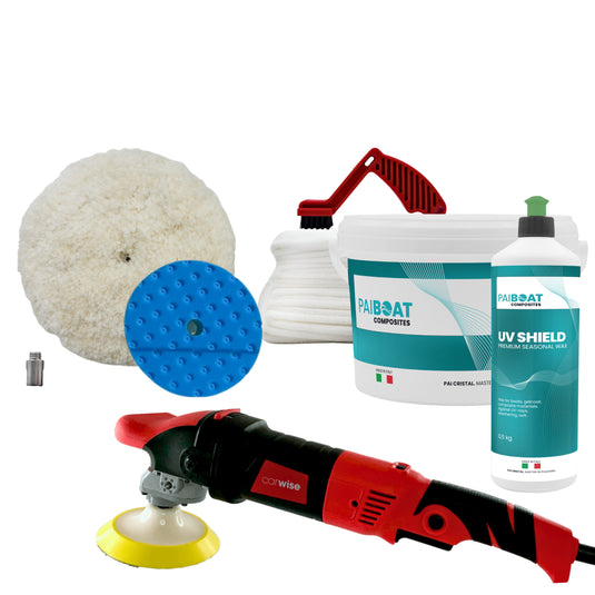 Rex One Step | Matt (farget) båt m/ premium forsegling| Med roterende maskin