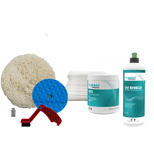 Rex One Step | Matt (farget) båt m/ premium forsegling| Uten roterende maskin