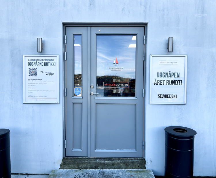 DØGNÅPEN BUTIKK! 24/7!