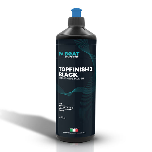 Topfinish Black 0,5kg | Til svarte båter