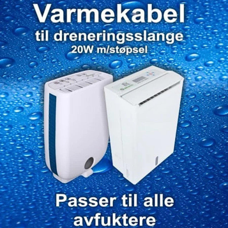 Last inn bildet i Gallery Viewer, Varmekabel til dreneringsslange | Til Avfukter
