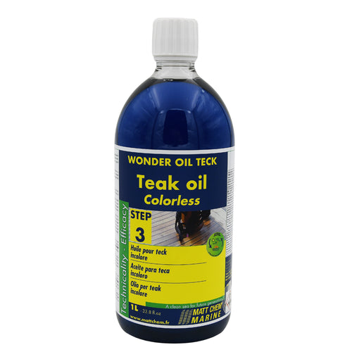 Matt Chem Wonder Oil Teck - Steg 3: Teakolje