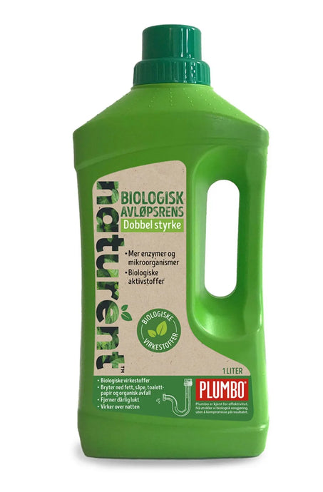 Unngå tette rør og lukt! Naturent Biologisk Avløpsrens og Luktfjerner