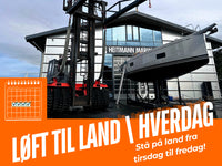 Båtløft | Løfte båt til land | Tirsdag til fredag