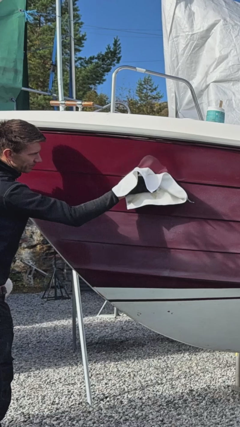 Last inn og spill av video i Gallery Viewer, Rex One Step | Til kraftig oksidert båt | Revolusjoner poleringen!
