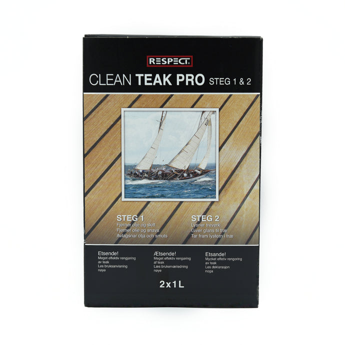 Respect Clean Teak Pro 1&2 | Rens teaken
